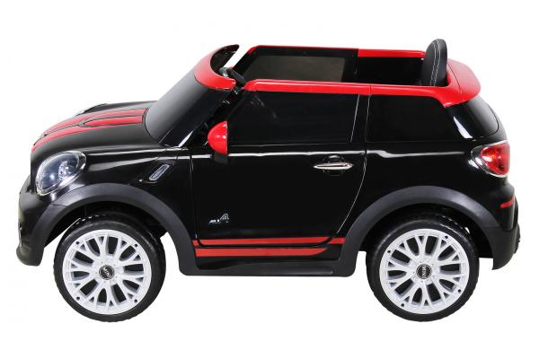 Kinder Elektroauto Mini Cooper Paceman Lizenziert 2x45 Watt Motor Schwarz - Elektro Auto Elektroauto Kinderauto